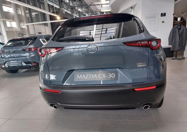 Mazda CX-30 cena 157500 przebieg: 5, rok produkcji 2023 z Olsztyn małe 67